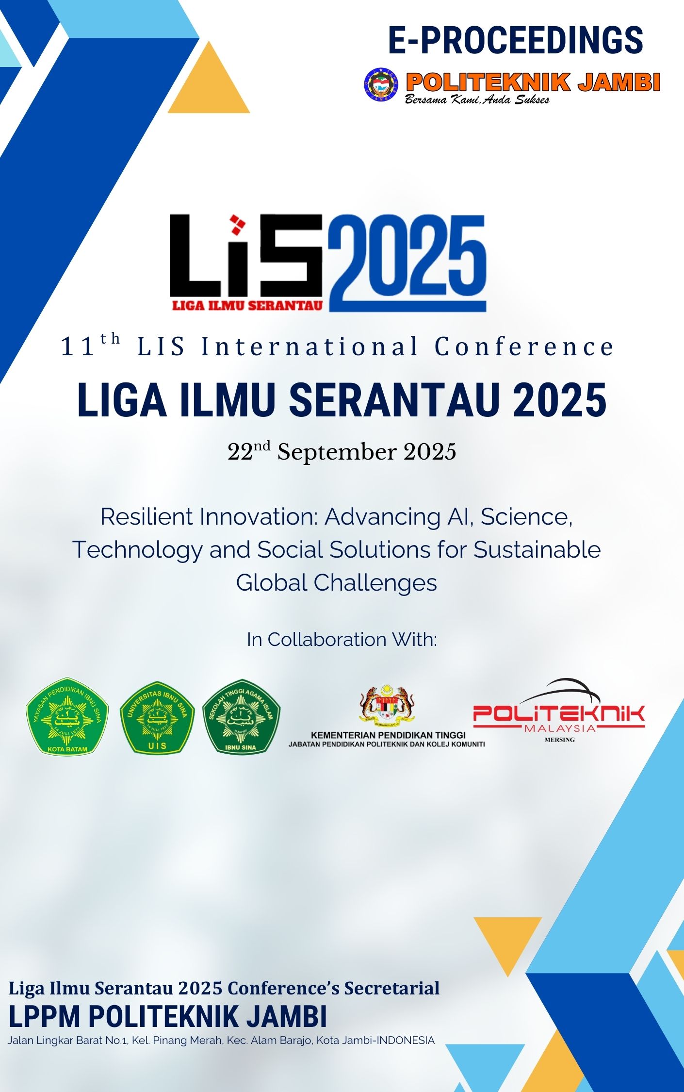 					View Vol. 11 No. 1 (2025): Resilient Innovation: Advancing AI, Science, Technology and Social Solutions for Sustainable Global Challenges
				
